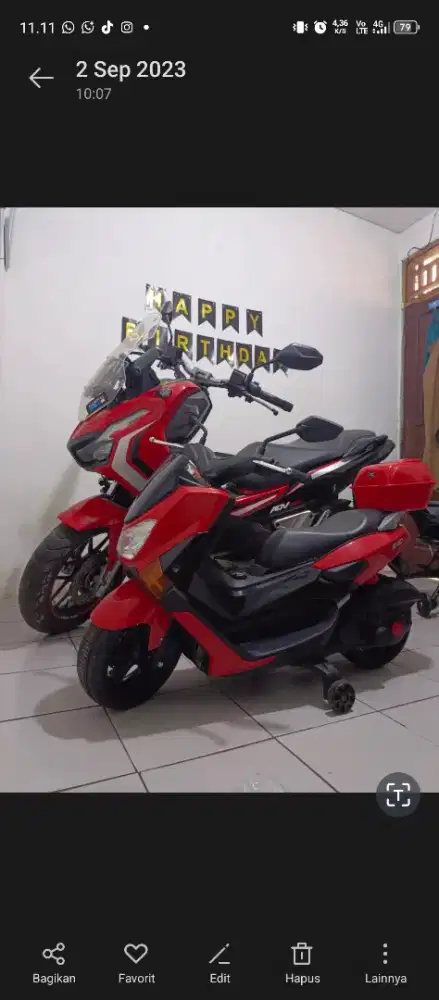 Motor aki nmx ukuran besar