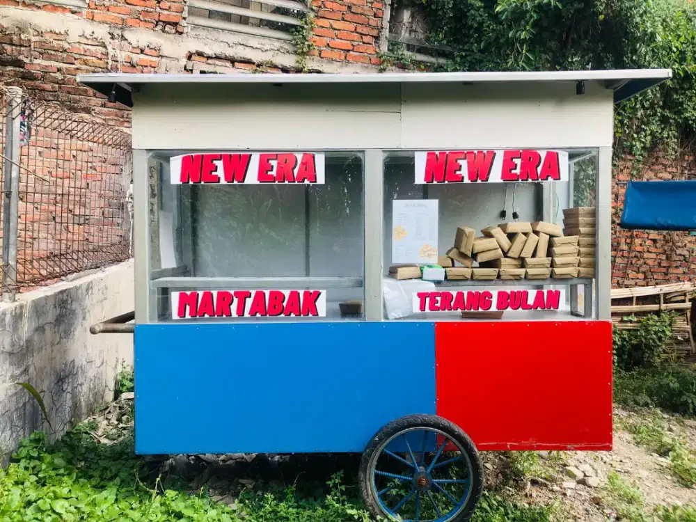 Gerobak terang bulan dan martabak