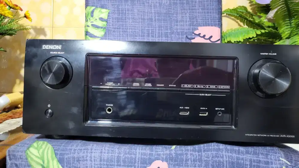 Denon avr x2000 mati total bawa dr Singapura