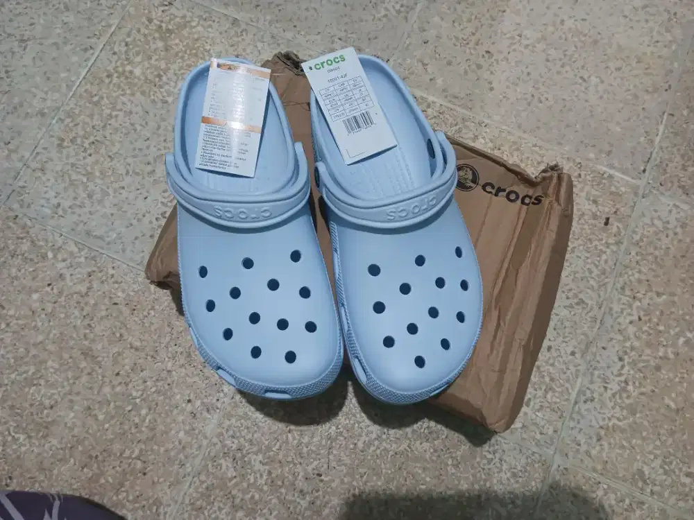 crocs blue calcite new