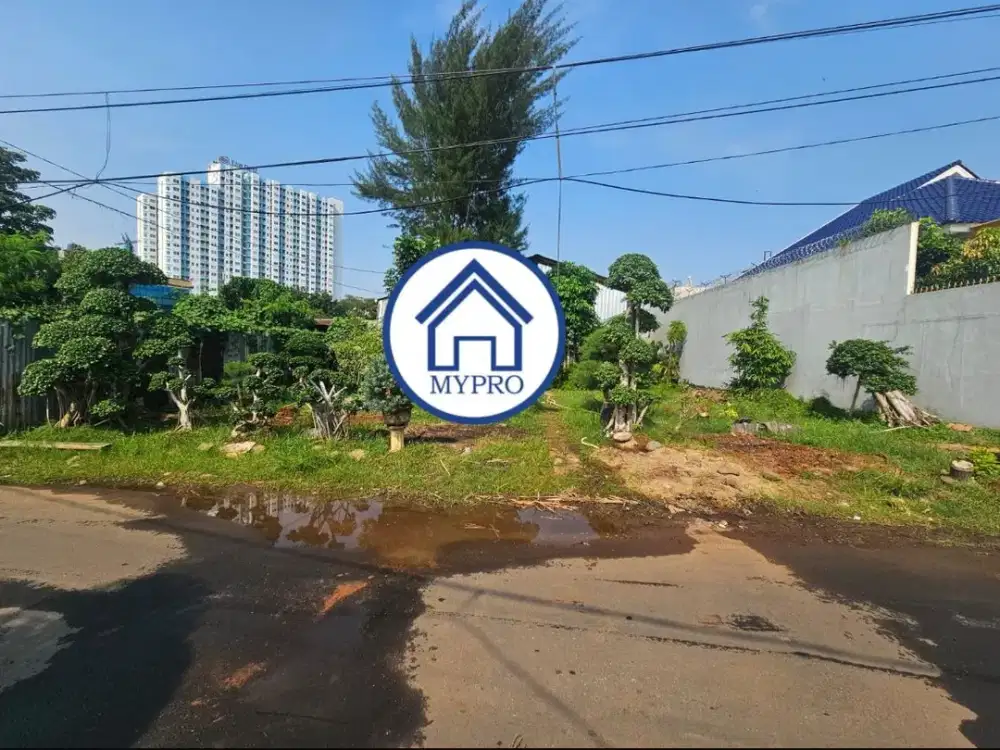 Di jual tanah Lokasi tenang dekat puri indah Di Kav DKI Meruya Utara