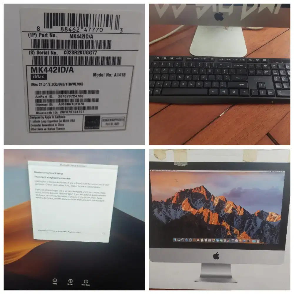 *DIJUAL Apple iMac MK442ID/A*