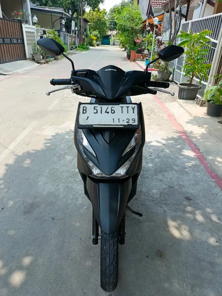 Dijual New Honda Beat Deluxe CBS ISS Smartkey Tipe Tertinggi 2024
