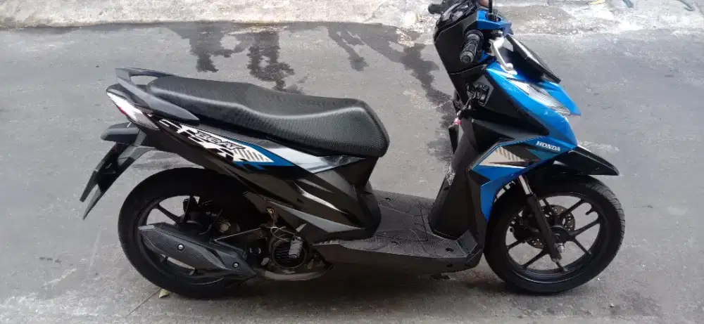 Honda beat 2023 biru hitam
