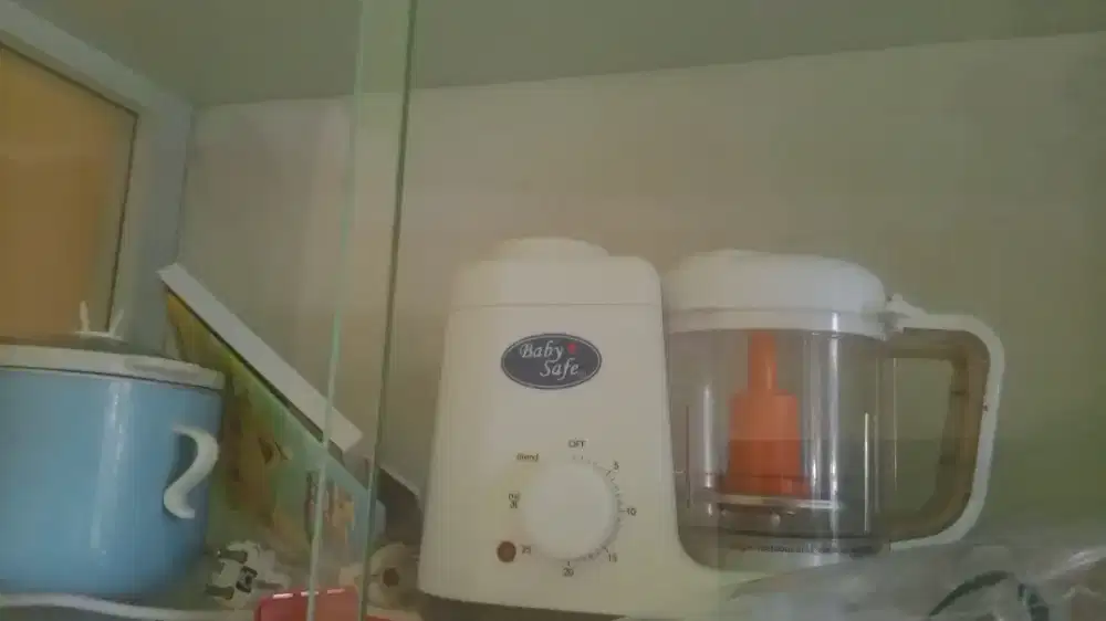 Steam and blend baby safe