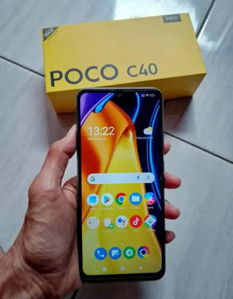Poco c40 siap pakai