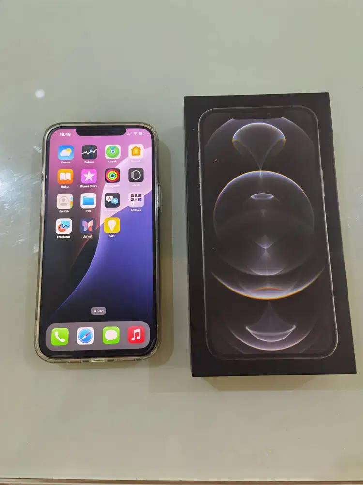 Iphone 12 Pro max 128gb mulus ex resmi ibox