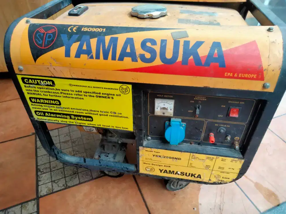 Jual genset merek Yamasuka 2200 watt