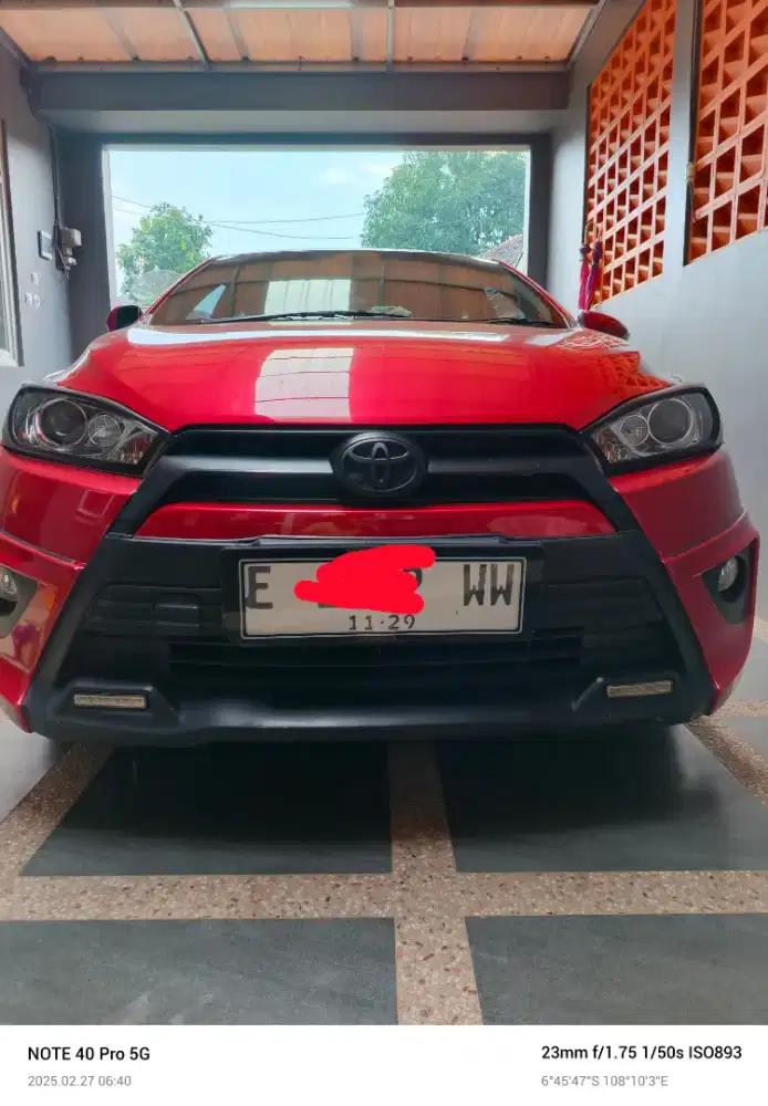 Yaris MT Tipe G Kilometer Rendah