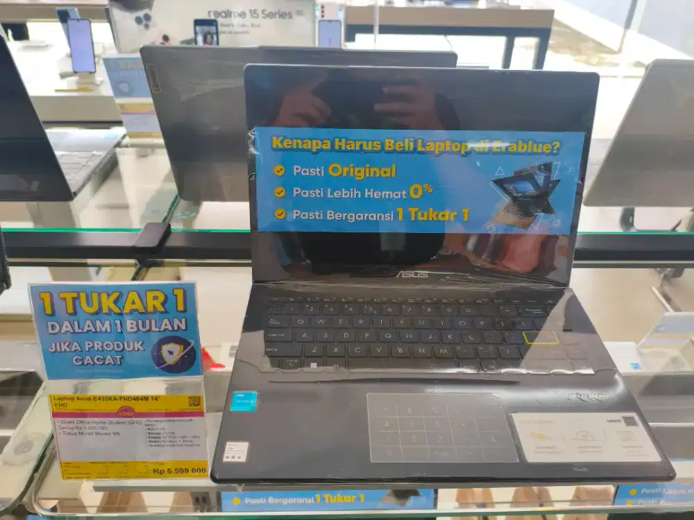 Laptop Asus Vivobook E410KA Cicilan Tanpa DP Gratis 2x Cicilan
