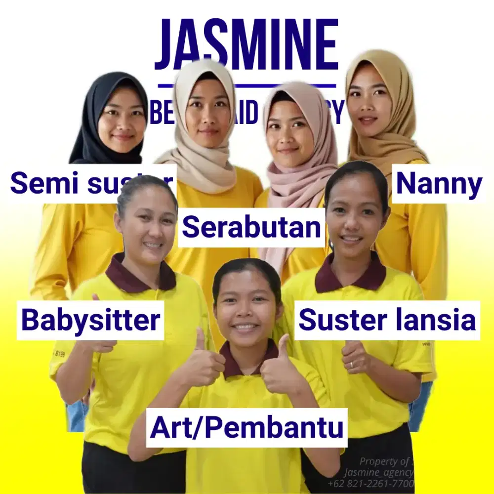 Sedia pembantu, babysitter, suster lansia