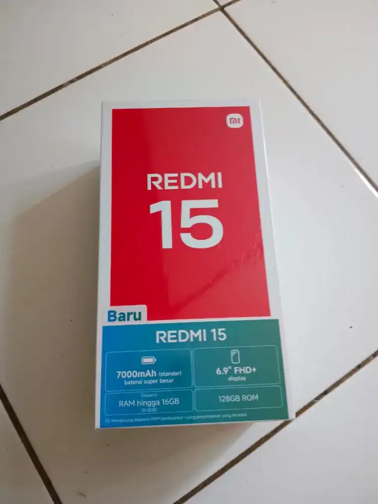 Di jual cepat redmi 15 8/128