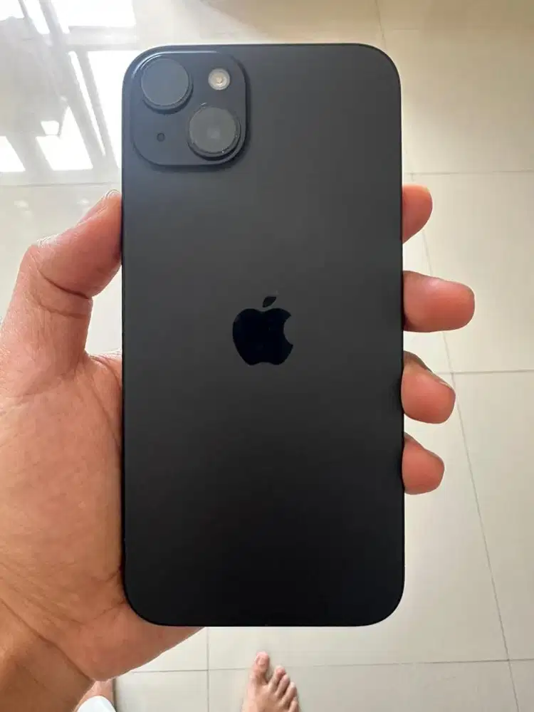 DIJUAL IPHONE 15 PLUS BLACK 128 GB