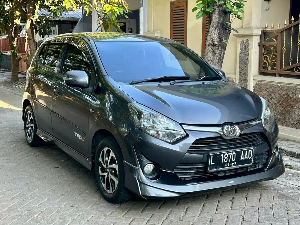 Agya 1.2 TRD AT IRIT Pajak Hidup LOW KM Record Resmi Siap Pakai MURAH
