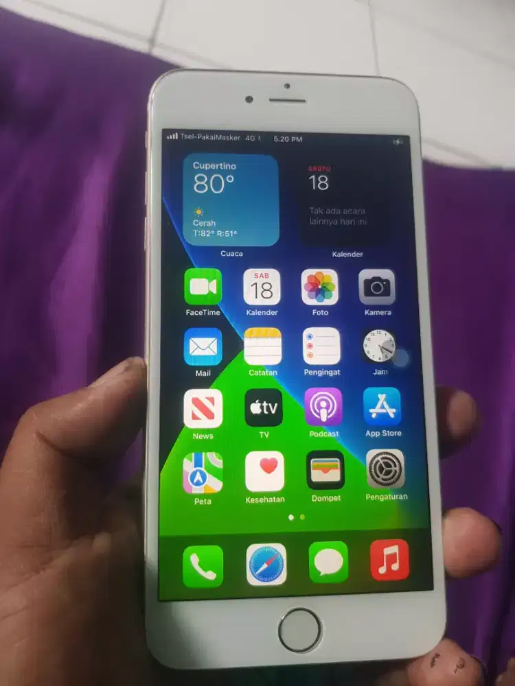 Dijual y gan ip 6s plus nya 64gb