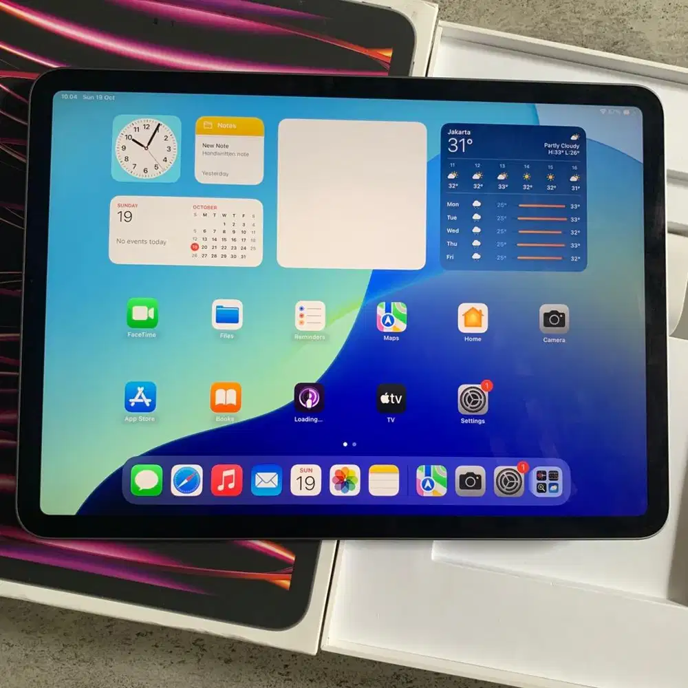 [Ex-iBox] IPAD PRO M2 4th Gen 256GB WIFI ONLY - Like new condition