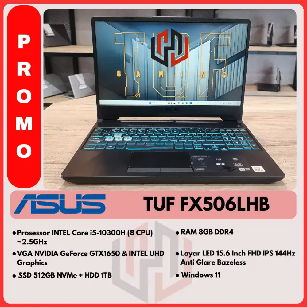 ASUS TUF GAMING FX506LHB NORMAL