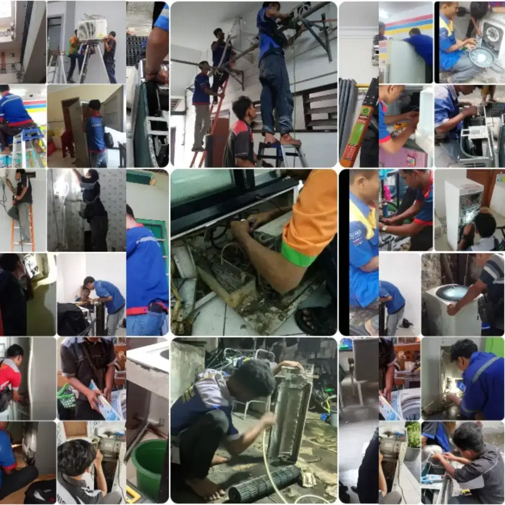 SERVICE KULKAS,DISPENSER,WATER HEATER,MESIN CUCI AC DLL BERGARANSI
