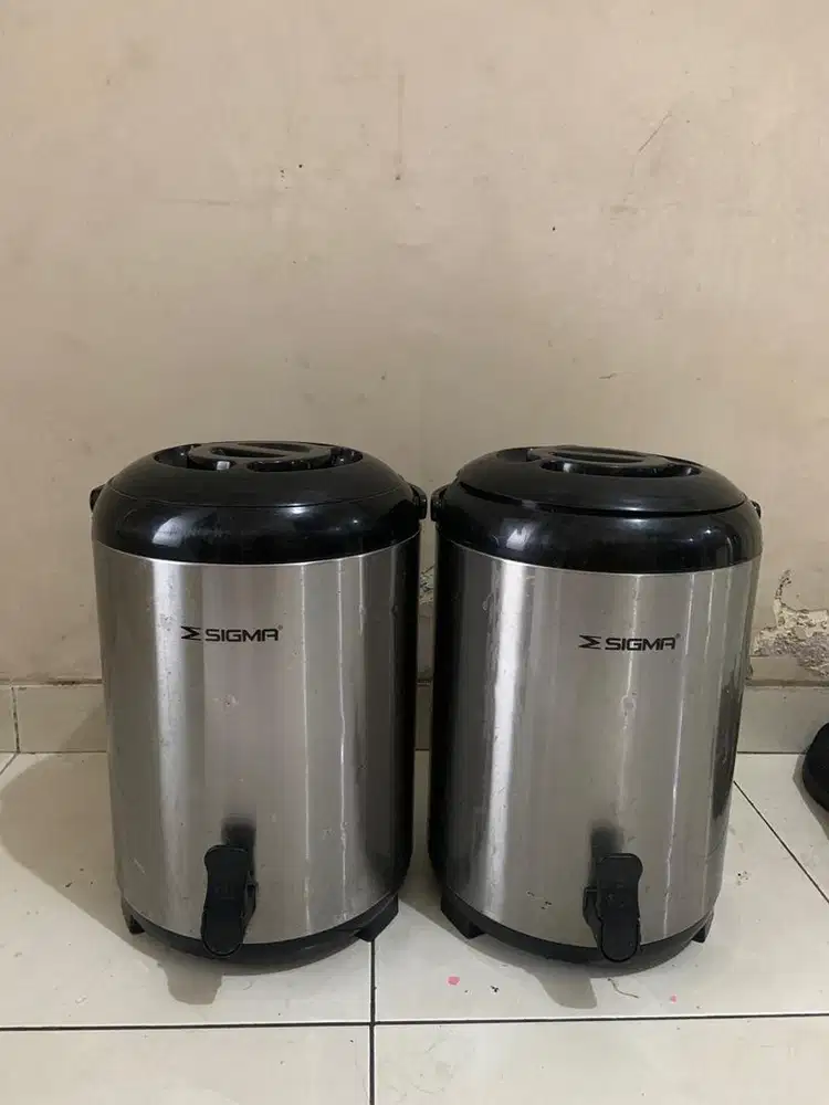 Jual 2 dispenser termos panas dingin 12 Liter