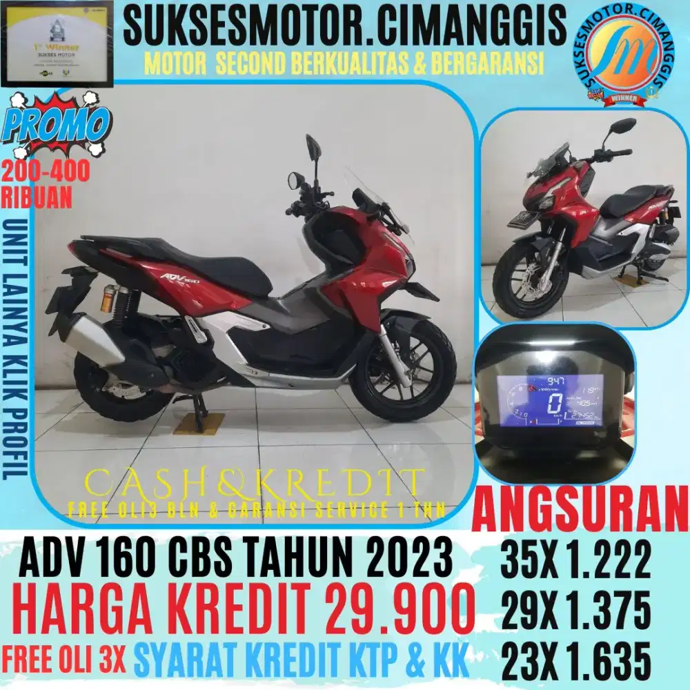 ADV 160 CBS PROMOTERMURAH KLIK PROFIL PROMO UNIT LAINYA