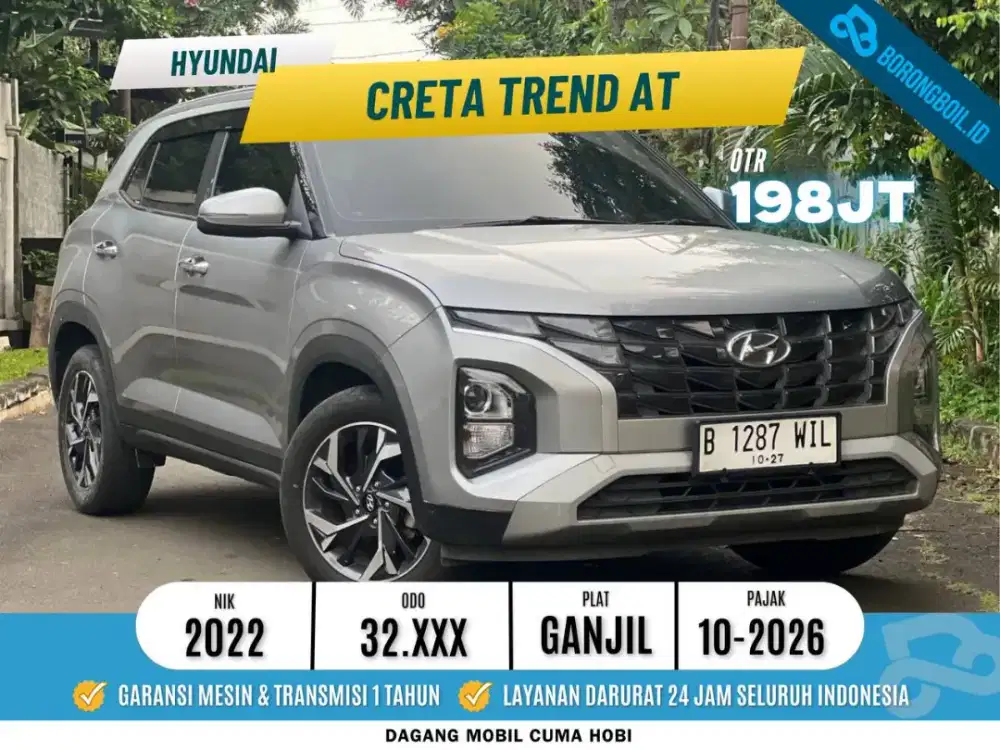 Hyundai Creta Trend At 2022 silver