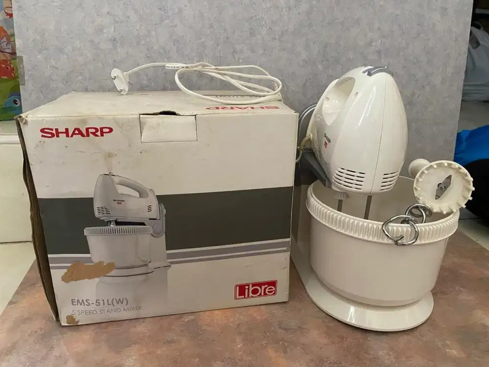 PRELOVED Stand Mixer Sharp Libre EMS-51L(W)