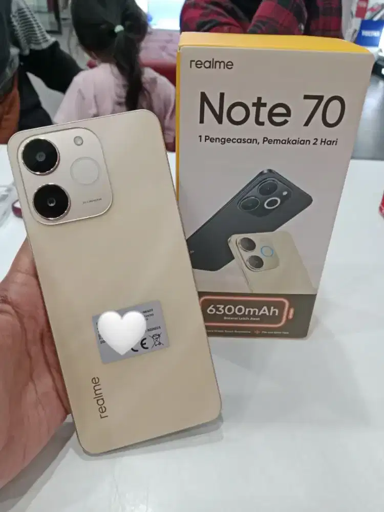 New Realme note 70 4/64