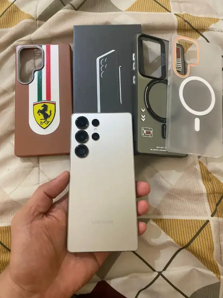 Samsung s25ultra 12/256 baru sbulan beli ,sminggu make