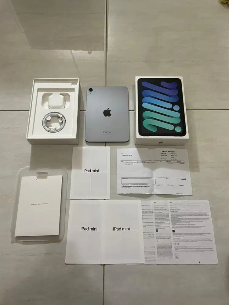 Ipad Mini 7 A17 Pro 128gb Garansi on Desember Fullset original mulus