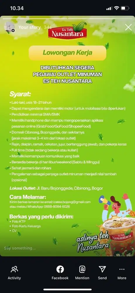 Jaga Outlet Minuman