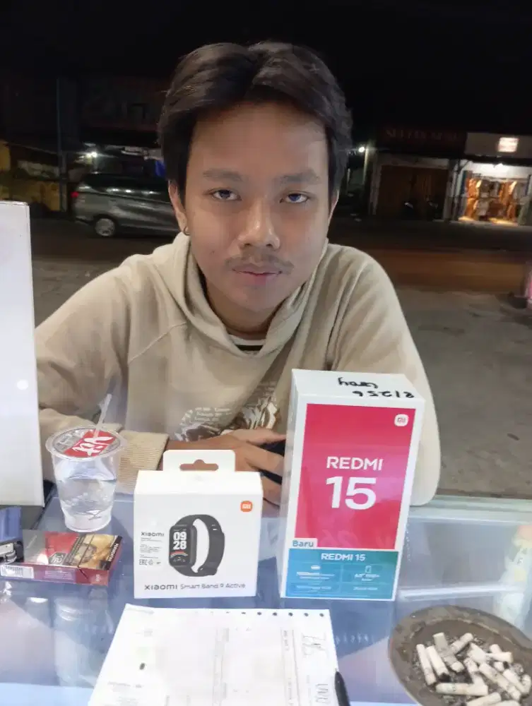 Promo Beli Redmi 15 Dapat Jam Tangan Xioami Smart Band 9 Active