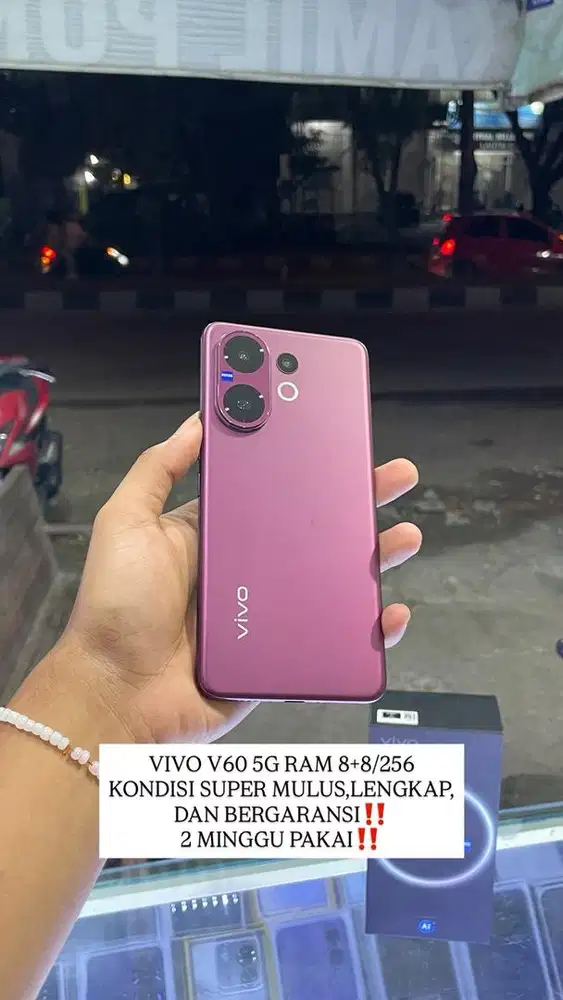 VIVO V60 5G RAM 8+8/256