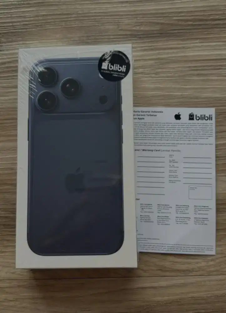 Murah new iPhone 17 pro 256 grs resmi, BS TT l