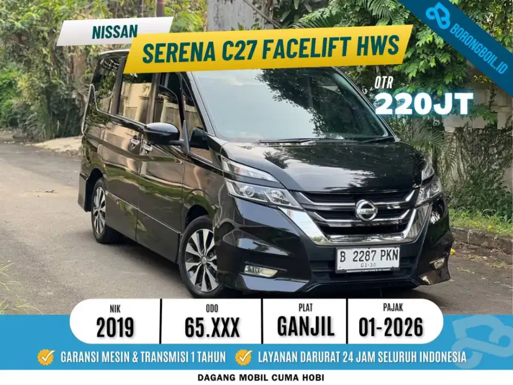 Nissan Serena C27 Facelift Hws 2019 Hitam