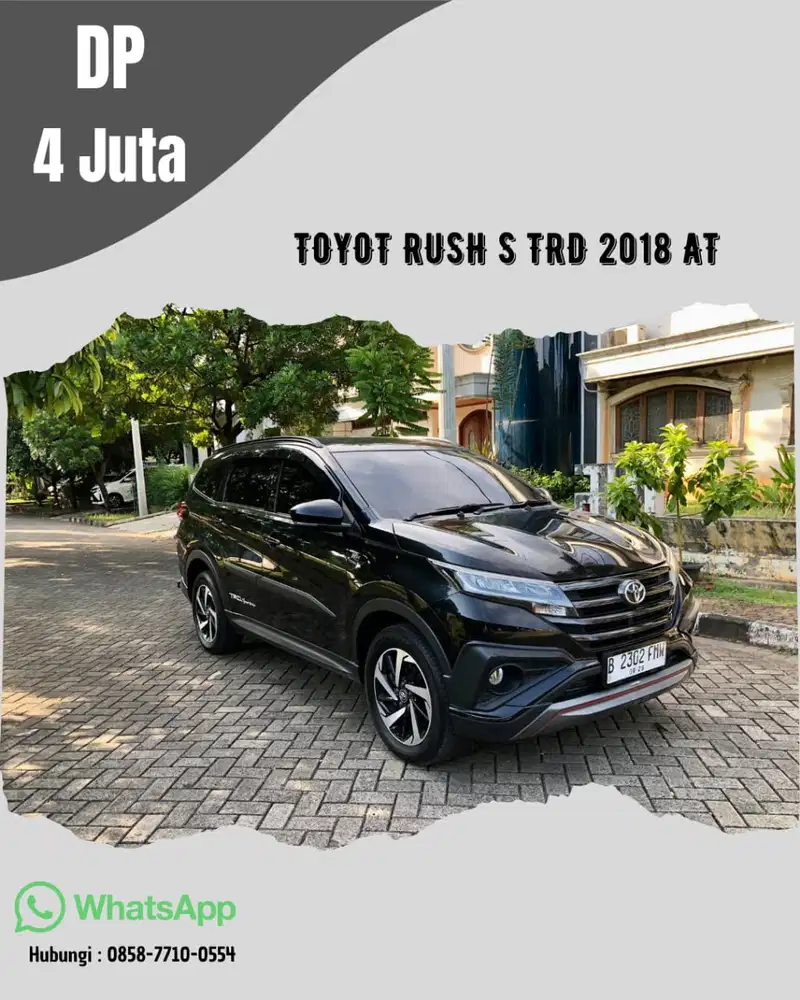 TERMURAH Toyota Rush S TRD 2018