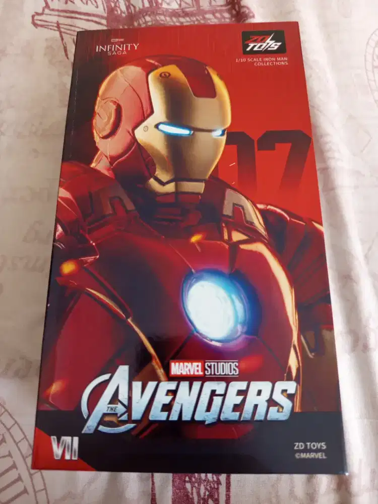 Action figure iron man 1/10