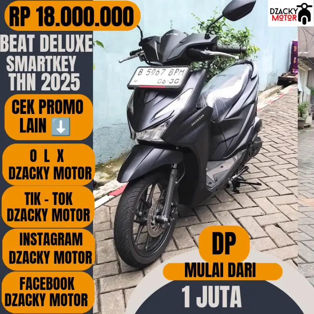 BEAT DELUXE SMARTKEY 2025 SECOND LIKE NEW