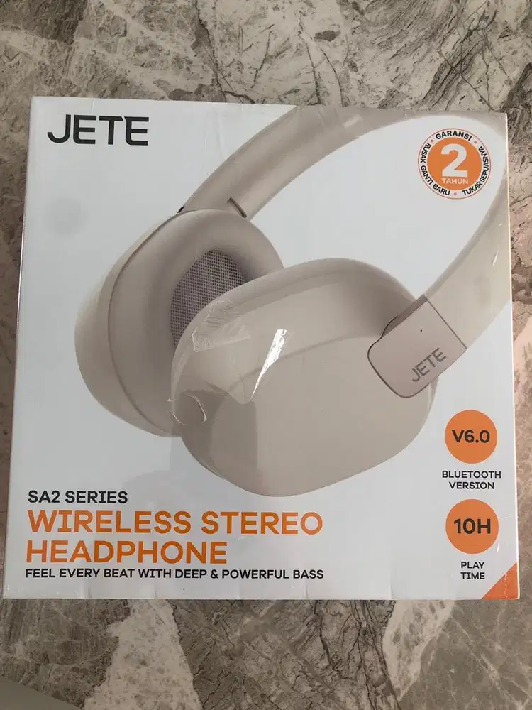 [BNIB] Jete Wireless Headphone SA2 Series - Beige