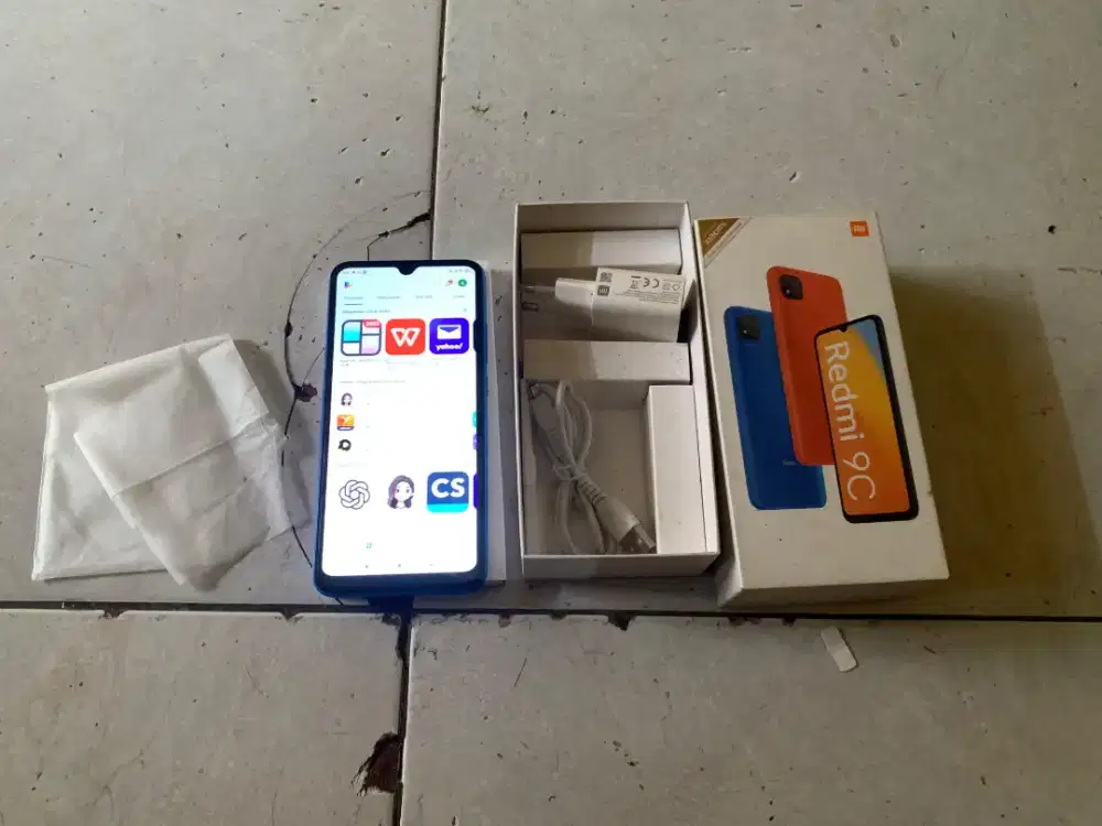 Handphone Redmi 9c 4/64gb