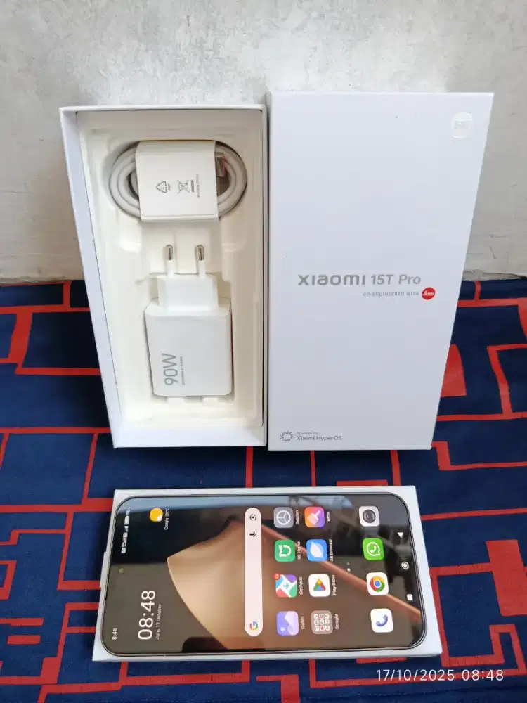 Xiaomi 15T Pro 12/512 Fullset ori segel mulus garansi Resmi