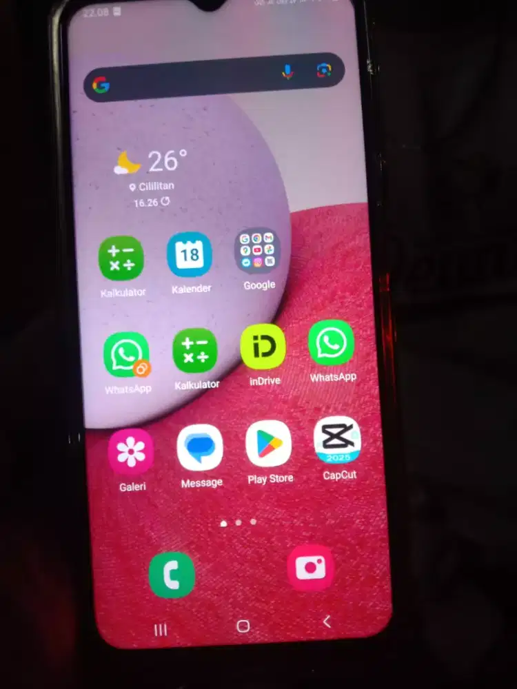 Di jual second samsung A13 4/128 hp only