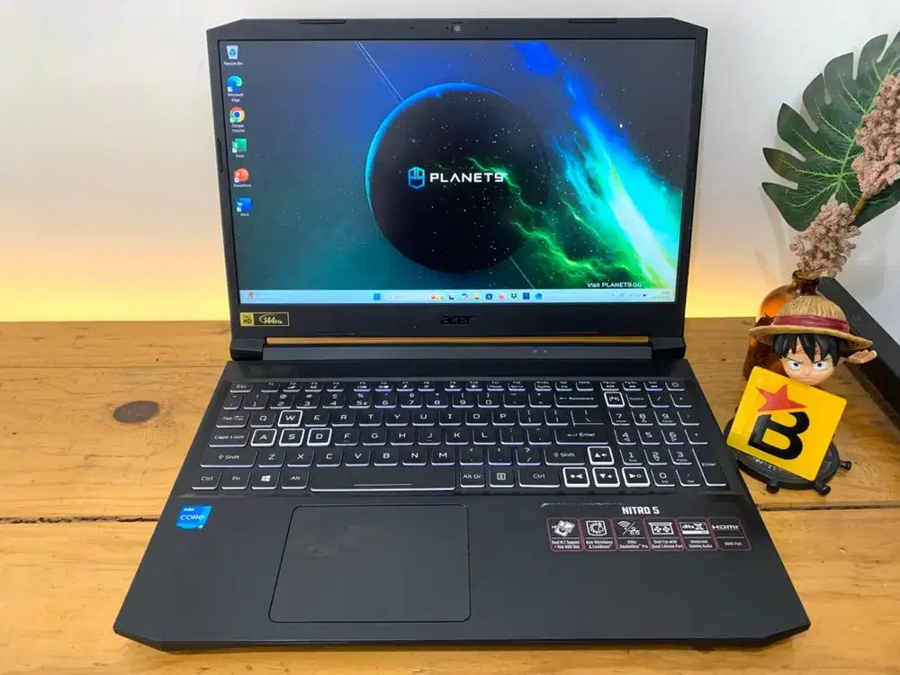 Laptop Gaming Acer Nitro AN515-57 Core i5Gen11 RAM 16 RTX 3050 4GB