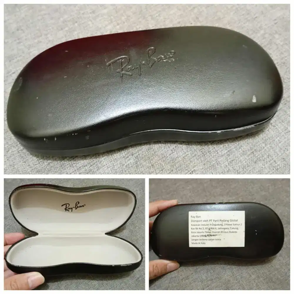 Ray-ban Tempat Kacamata Tebal Hardcover