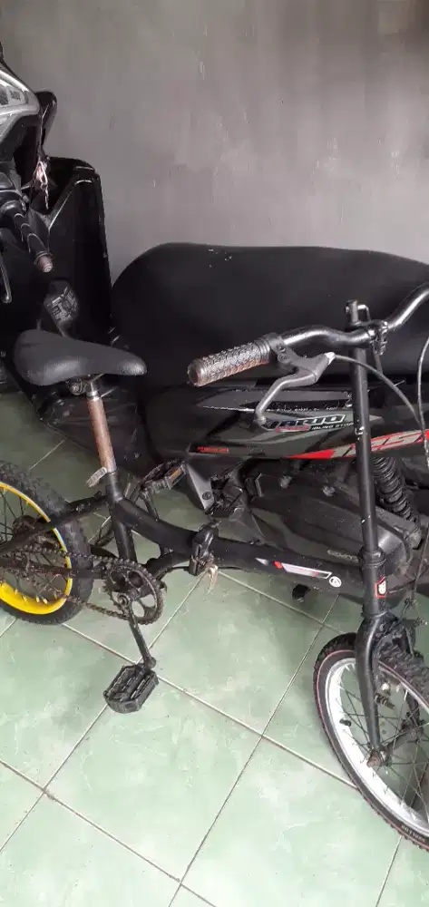 sepeda lipat ukuran 16