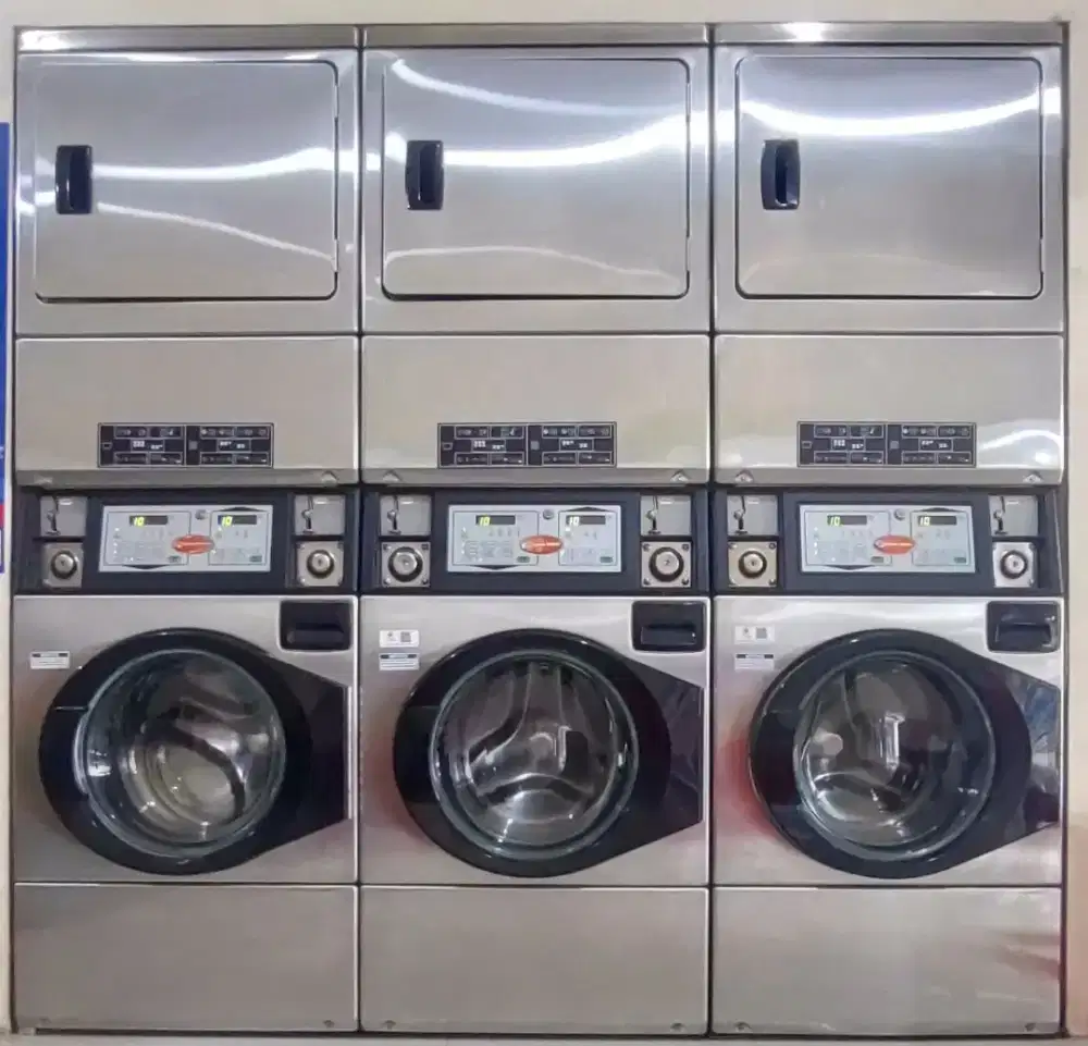 Dijual Mesin Laundry, Mesin Fogging Helm dan Showcase