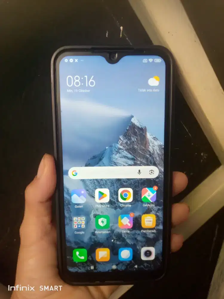 Redm note 8 ram 4/64 jaringan 4g