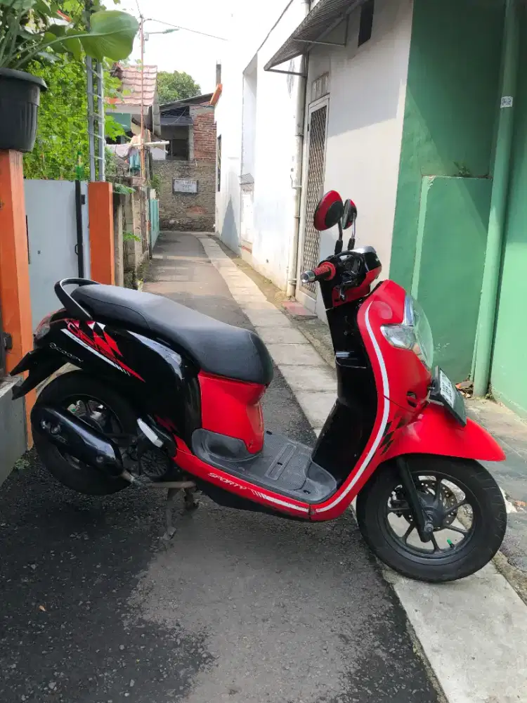 honda scoopy donat 2018 FI Siap Pakai