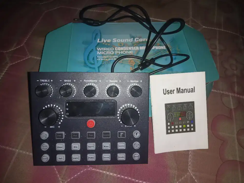 Dijual cepat sound card