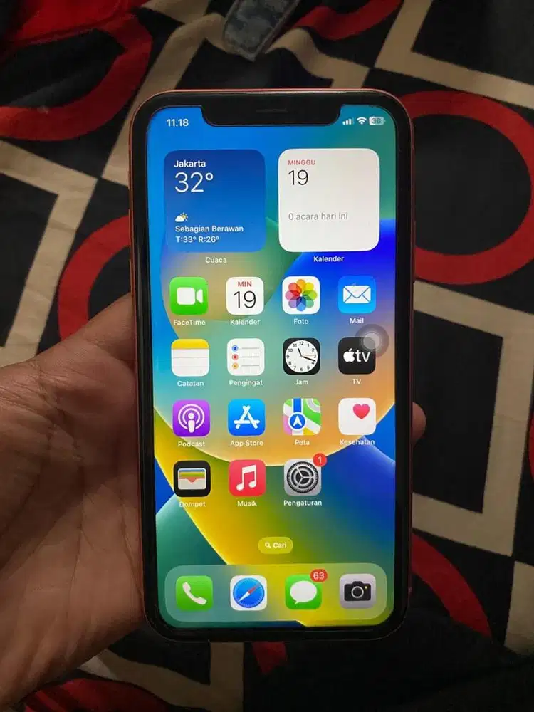 Dijual Iphone XR 64 Gb Bea Cukai