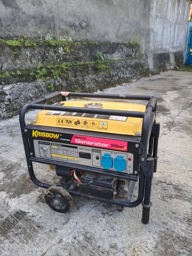 Jual Mesin Genset Krisbow 8500WATT Kondisi Gress